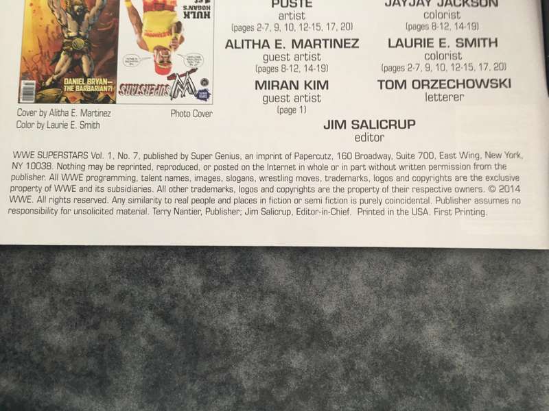 WWE SUPERSTARS VOL. 1 NO. 7 - 2020 - W- SUPERSTARS