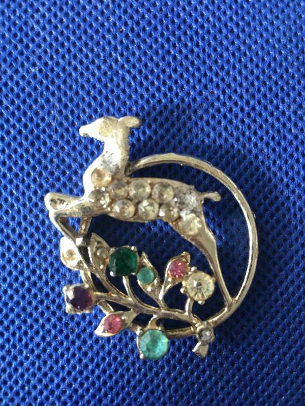 VINTAGE BROOCH CLASP MISSING