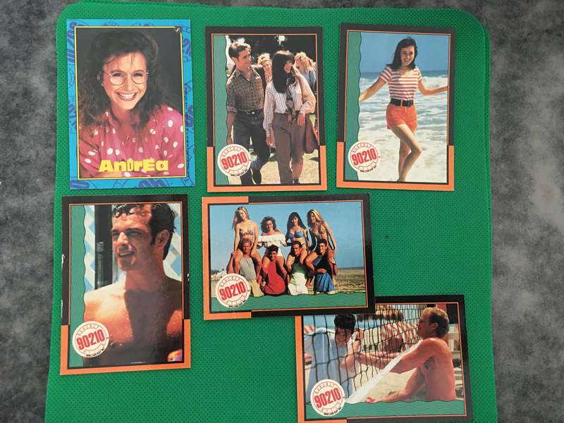 BEVERLY HILLS 90210  - 1991 TRADING CARDS FROM THE SERIES PACK OF  6 CARDS