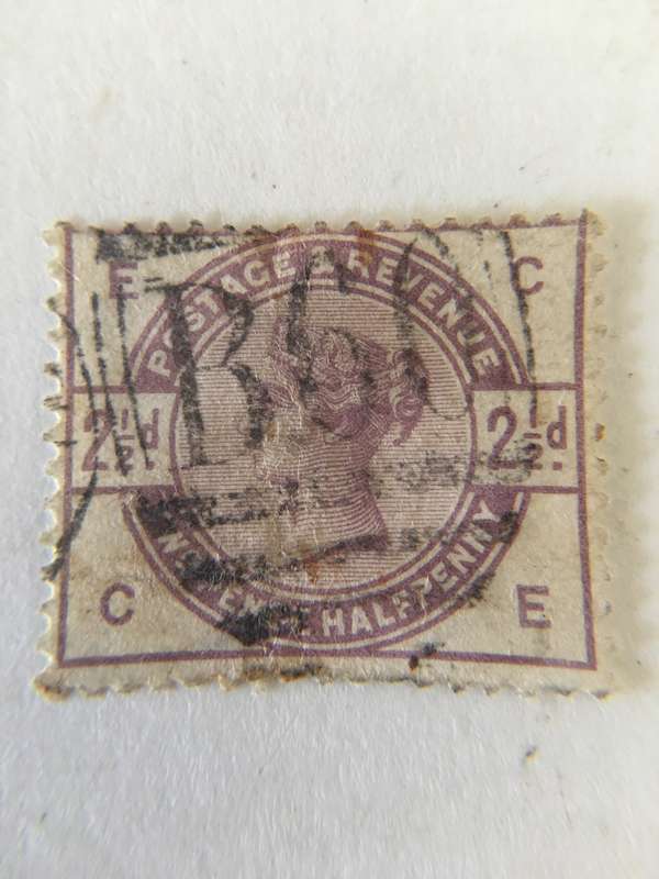 GREAT BRITAIN USED QUEEN VICTORIA STAMP