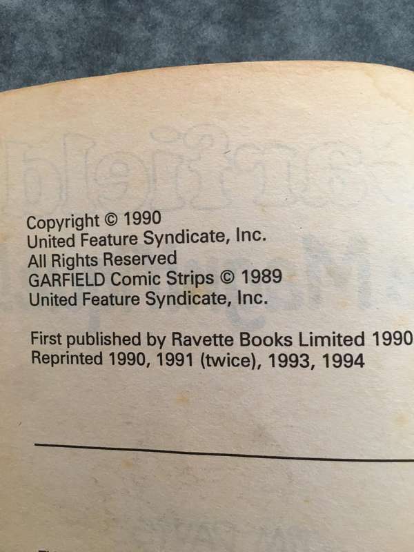 GARFIELD LE MAGNIFIQUE PAPER BACK - 1990