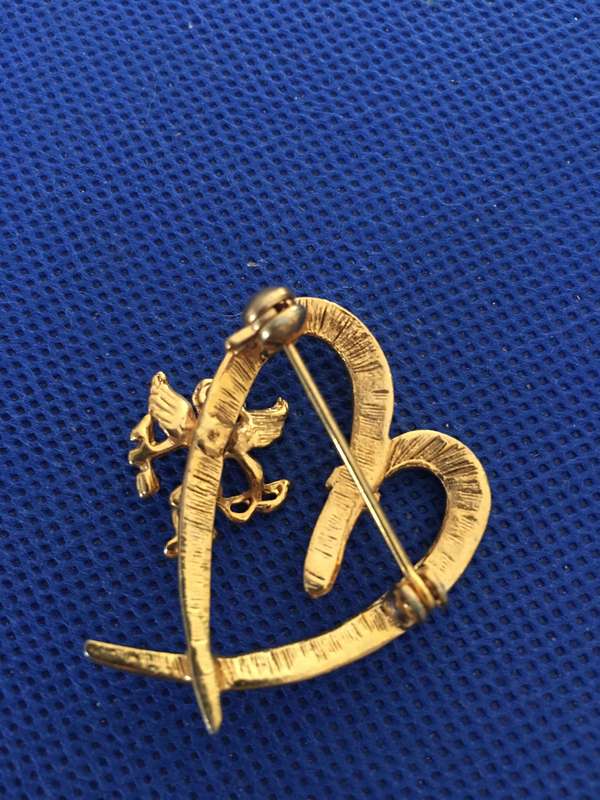 VINTAGE CUPID BROOCH