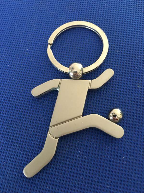 LOVELY SOCCER KEYRING FULL METAL