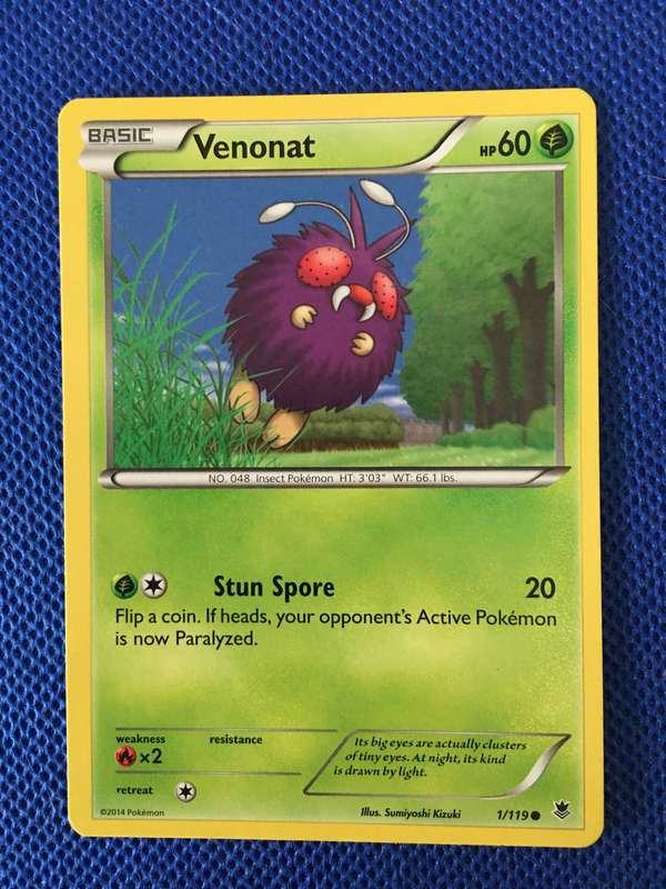 POKEMON TRADING CARD - VENONAT