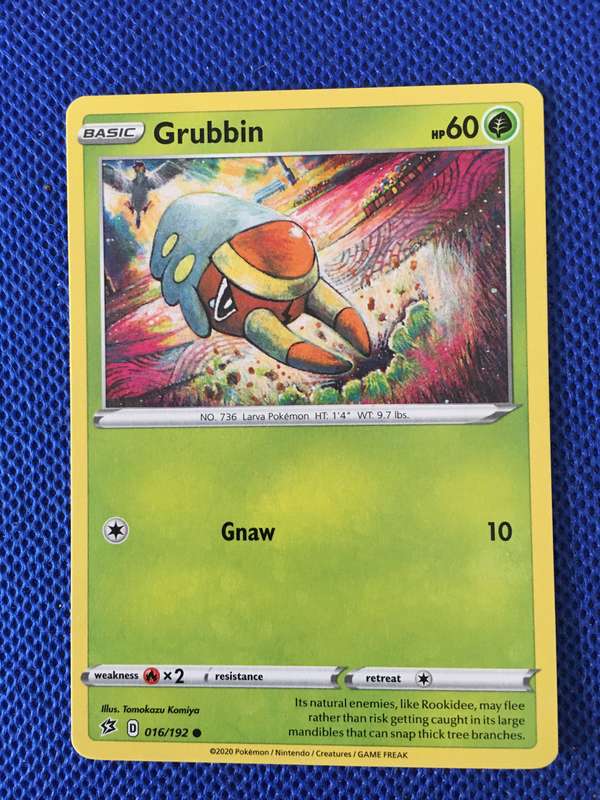 POKEMON TRADING CARD - GRUBBIN