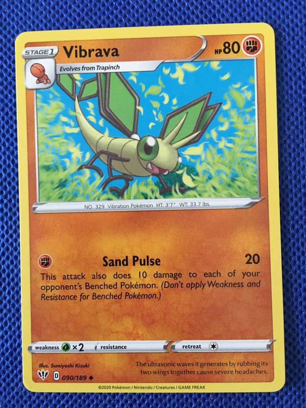 POKEMON TRADING CARD - VIBRAVA - 2020