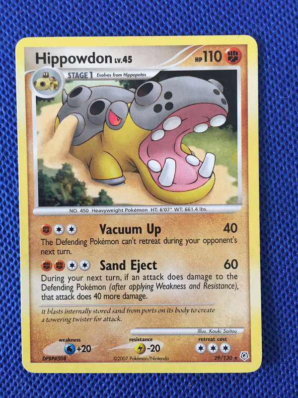 POKEMON TRADING CARD - HIPPOWDON