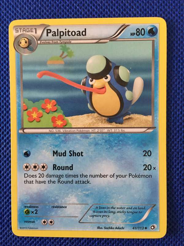 POKEMON TRADING CARD - PALPITOAD