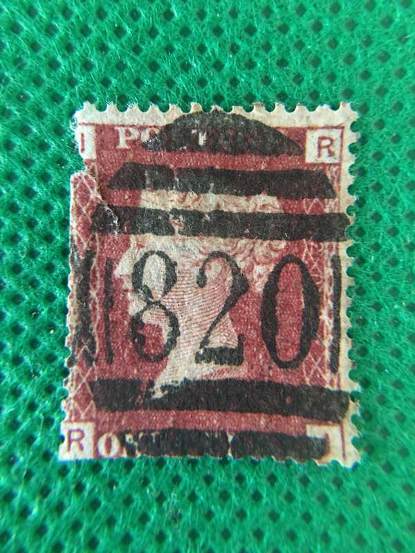 GREAT BRITAIN PENNY RED USED STAMP