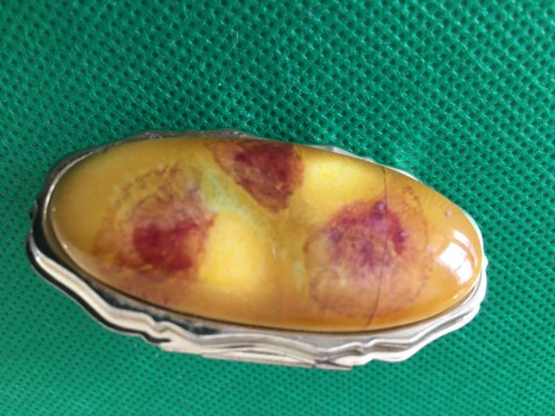 VINTAGE LIP STICK HOLDER WITH MIRROR