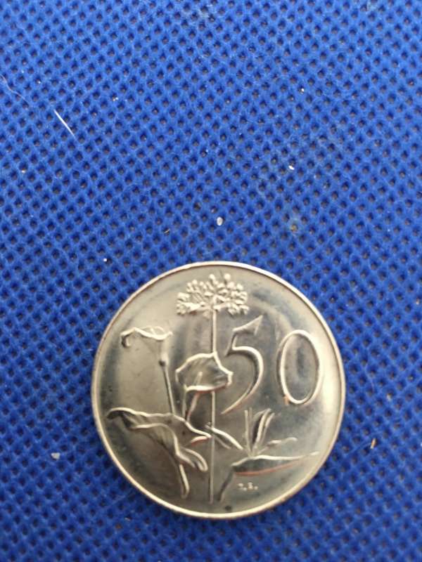 SOUTH AFRICA - 50c  1966 - JAN VAN RIEBEEK