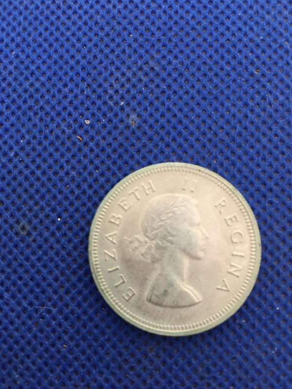 SOUTH AFRICA - 1960 2 SHILLINGS