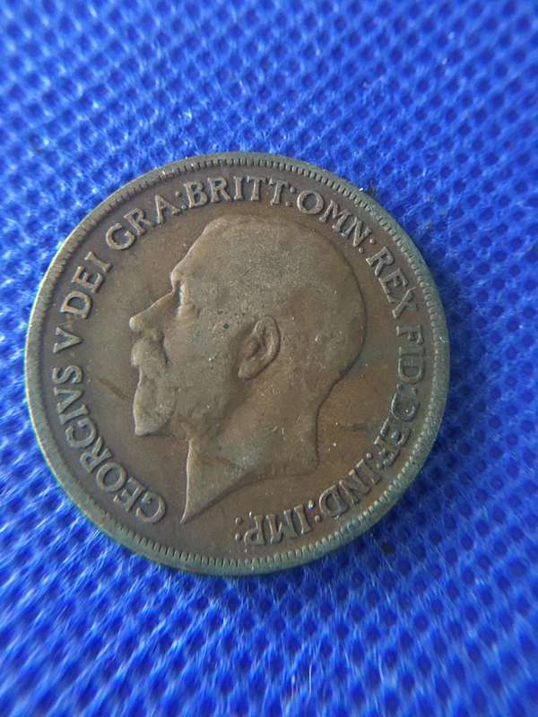 GREAT BRITAIN - 1920 1 PENNY COIN
