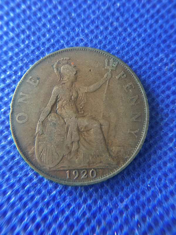 GREAT BRITAIN - 1920 1 PENNY COIN