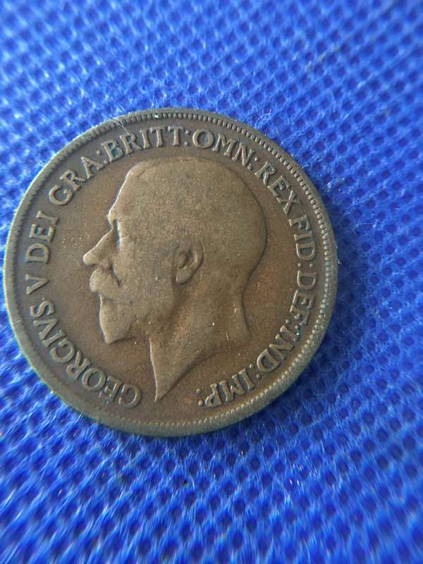 GREAT BRITAIN  1918 1 PENNY COIN