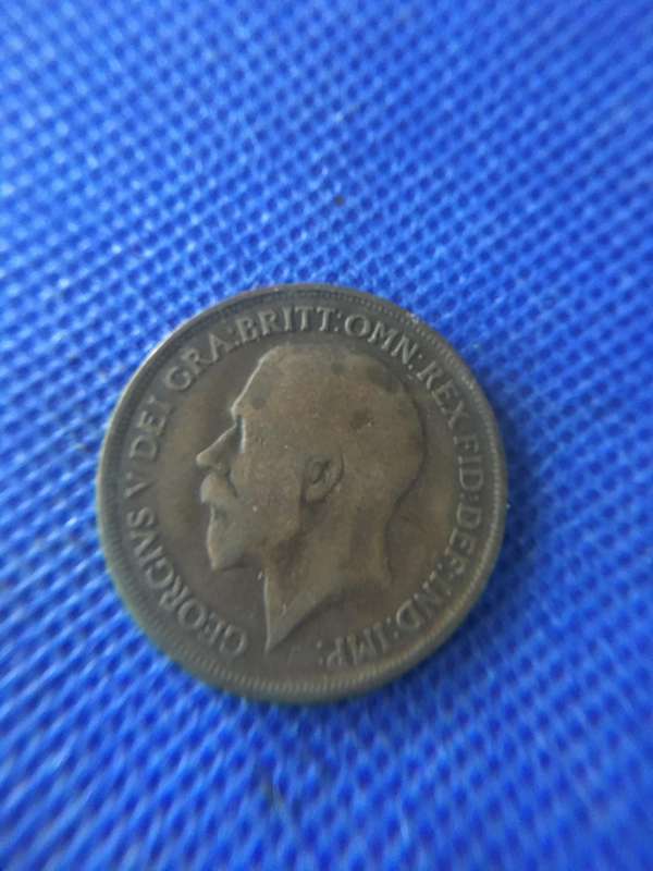 GREAT BRITAIN 1 PENNY COIN 1917