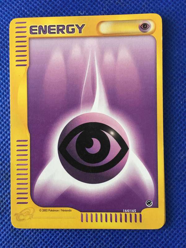 POKEMON PURPLE ENERGY CARD  2002