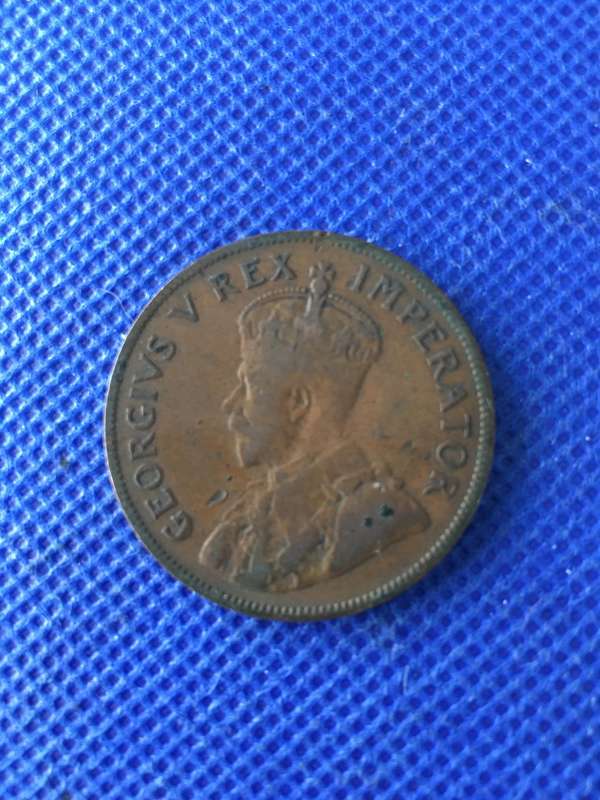 SOUTH AFRICA 1931 1 PENNY COIN