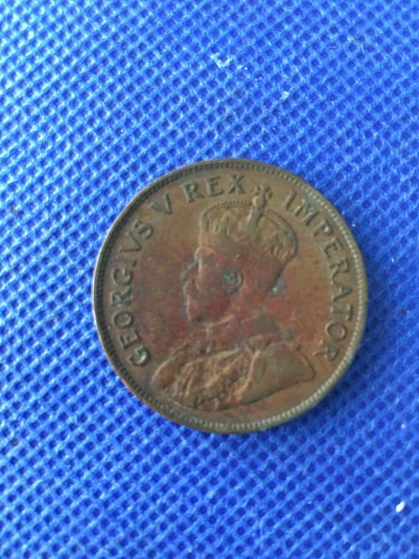SOUTH AFRICA  1934 1 PENNY COIN