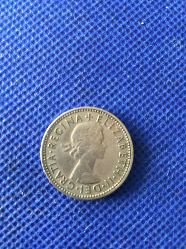 GREAT BRITAIN 1 SHILLING 1954 COIN