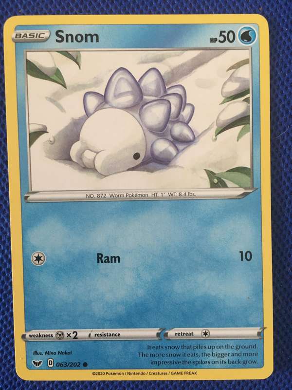 POKEMON TRADING CARD - SNOM