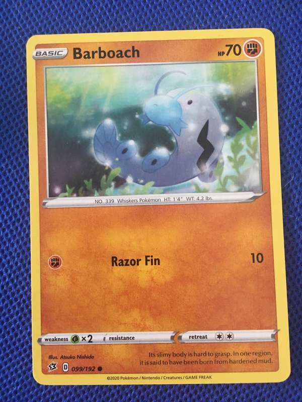 POKEMON TRADING CARD - BARBOACH