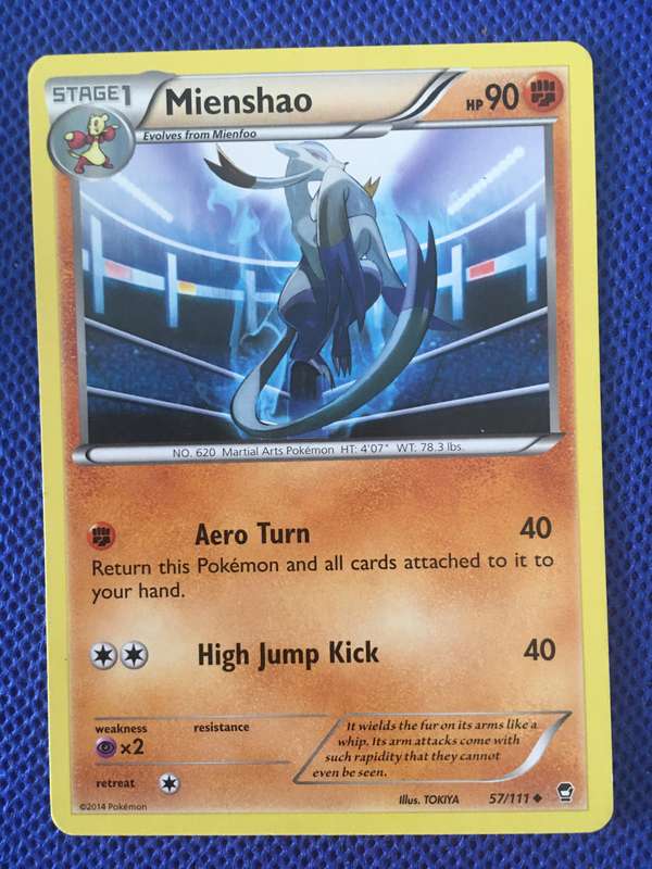 POKEMON TRADING CARD - MIENSHAO