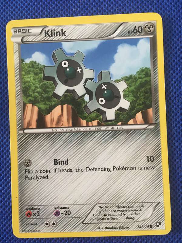 POKEMON TRADING CARD - KLINK