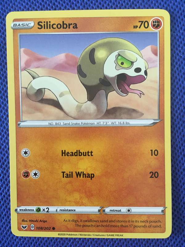 POKEMON TRADING CARD - SILICOBRA
