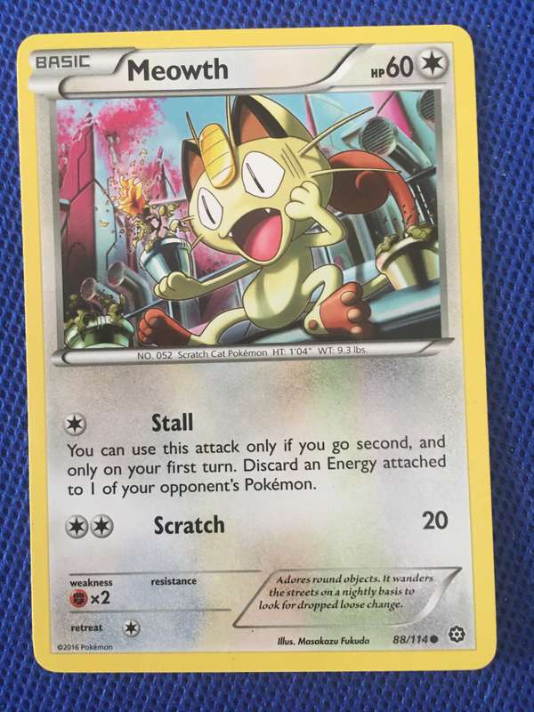 POKEMON TRADING CARD - MEOWTH