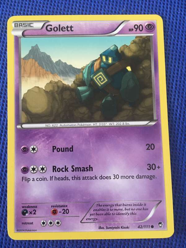 POKEMON TRADING CARD - GOLETT