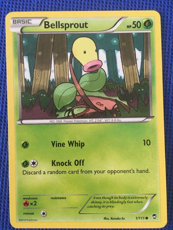 POKEMON TRADING CARD - BELLSPROUT