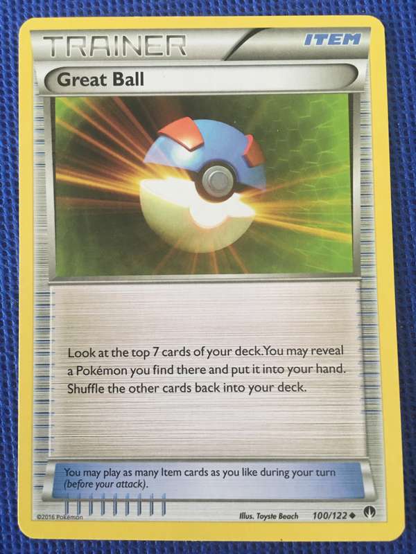POKEMON TRADING CARD - TRAINER / GREAT BALL