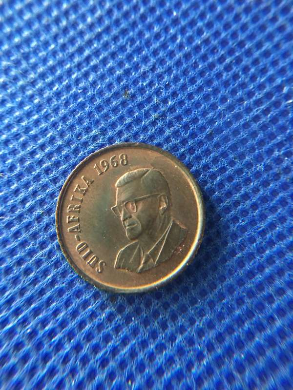 SOUTH AFRICA 1968 1c AFRIKAANS