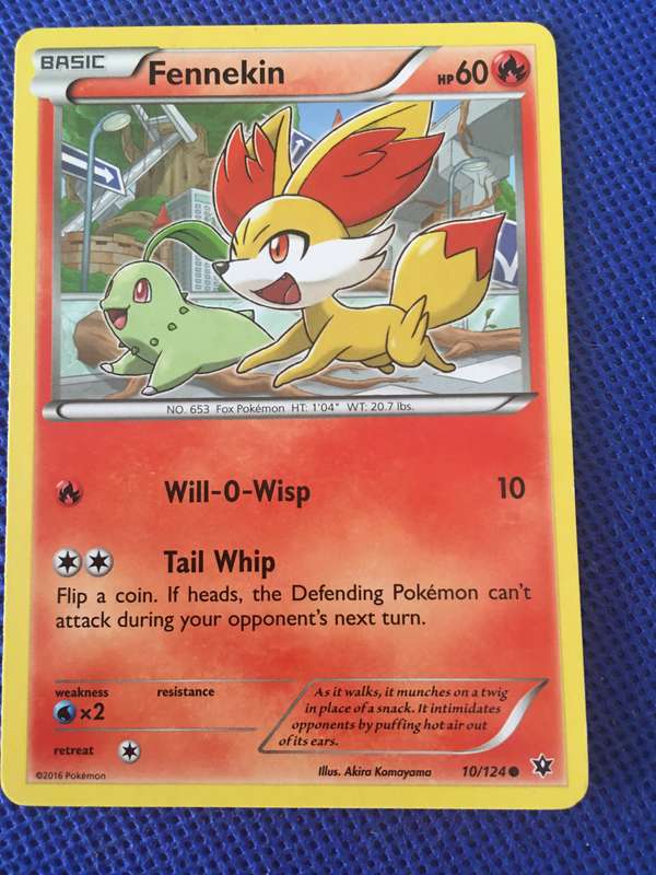 POKEMON TRADING CARD - FENNEKIN