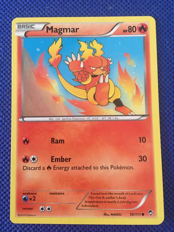 POKEMON TRADING CARD - MAGMAR