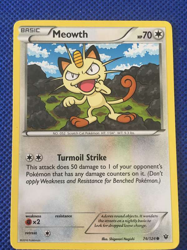 POKEMON TRADING CARD - MEOWTH