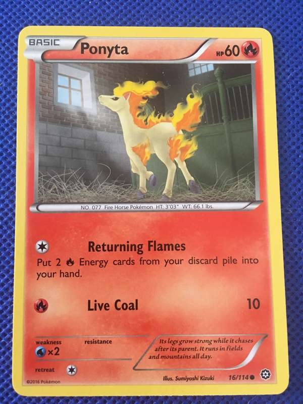 POKEMON TRADING CARD - PONYTA