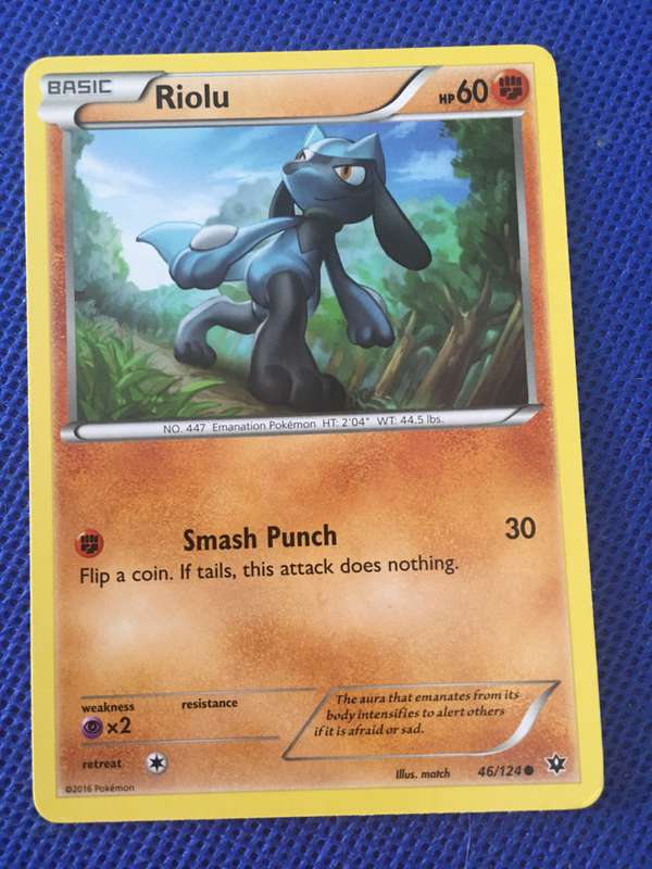 POKEMON TRADING CARD - RIOLU