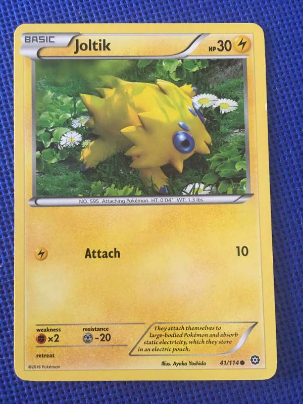 POKEMON TRADING CARD - JOLTIK