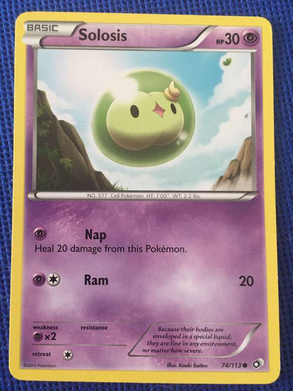 POKEMON TRADING CARD - SOLOSIS