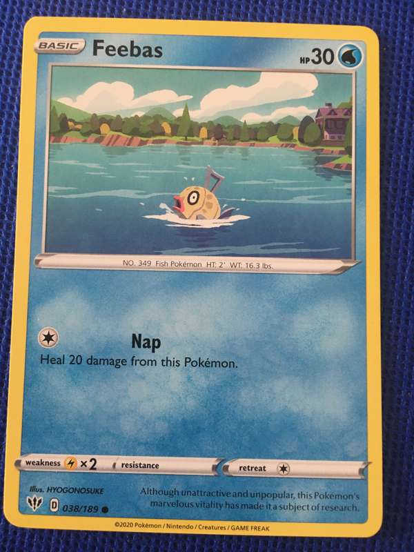 POKEMON TRADING CARD - FEEBAS - 2020