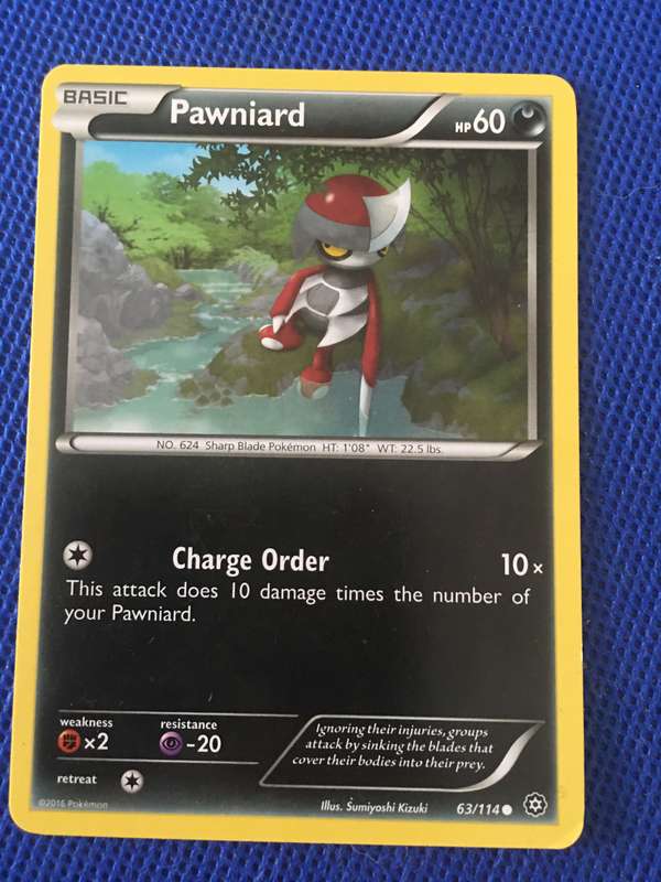 POKEMON TRADING CARD - PAWNIARD