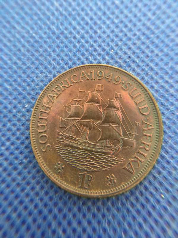 SOUTH AFRICA 1949 1 PENNY