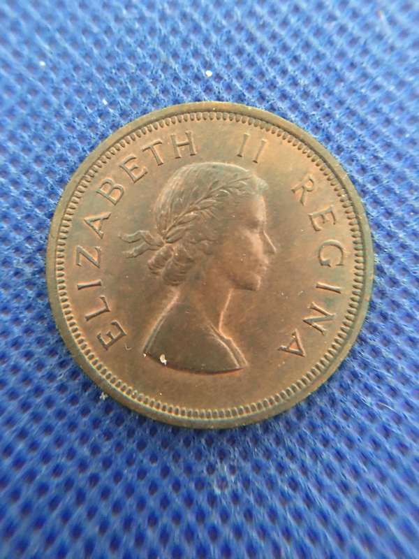 SOUTH  AFRICA  1959  1 PENNY COIN