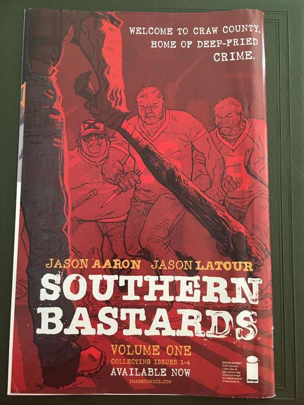 IMAGE COMICS - SOUTHERN  BASTARDS  NO. 1 - 2014