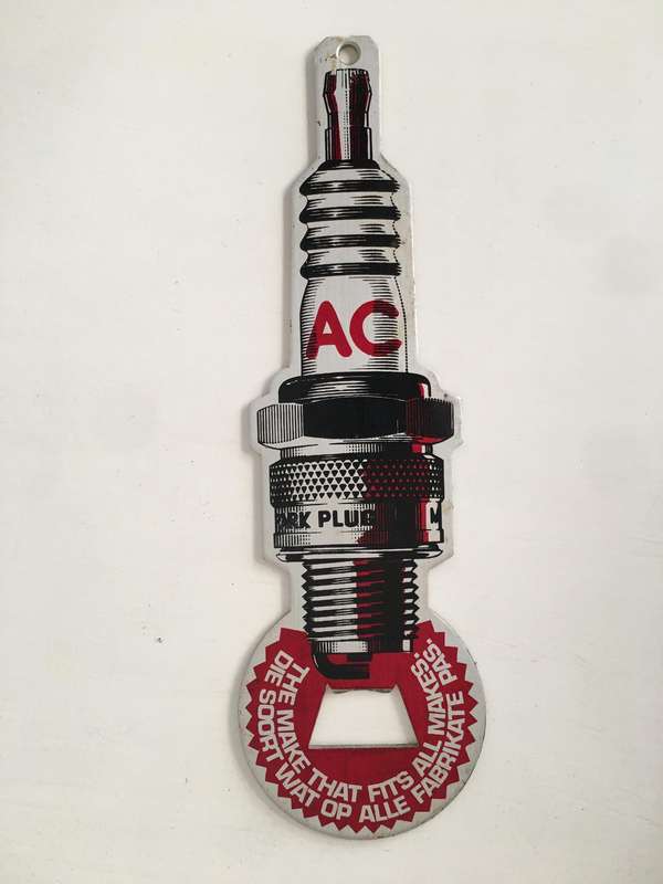 VINTAGE - AC SPARK PLUG BOTTLE OPENER