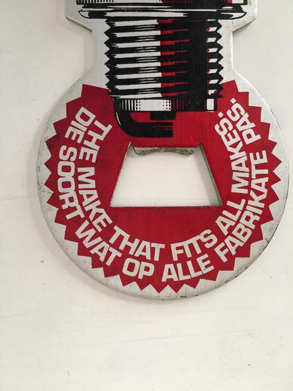 VINTAGE - AC SPARK PLUG BOTTLE OPENER