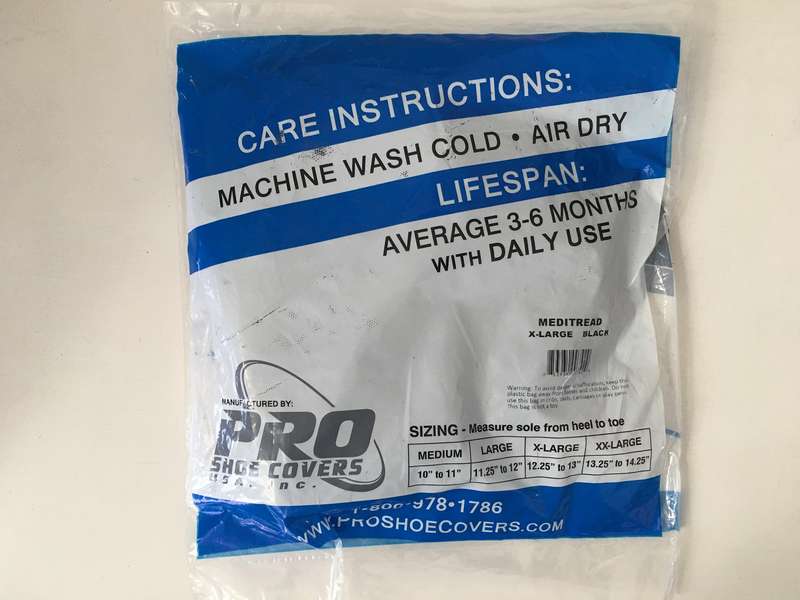 LOVELY MEDICAL - MEDI TREAD MEDICAL WALKING BOOT COVER UNUSED  ONE PAIR