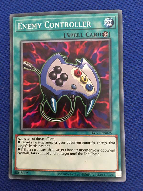 YU-GI-OH TRADING CARD - ENEMY CONTROLLER